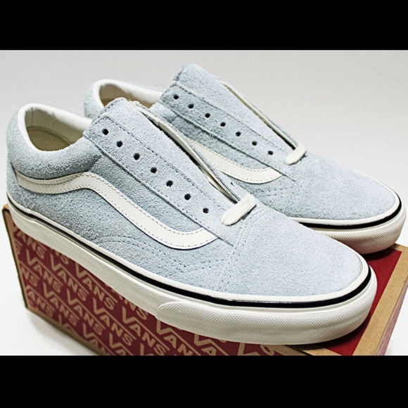 Blue Fuzzy Suede Mens Sneakers | Poshmark